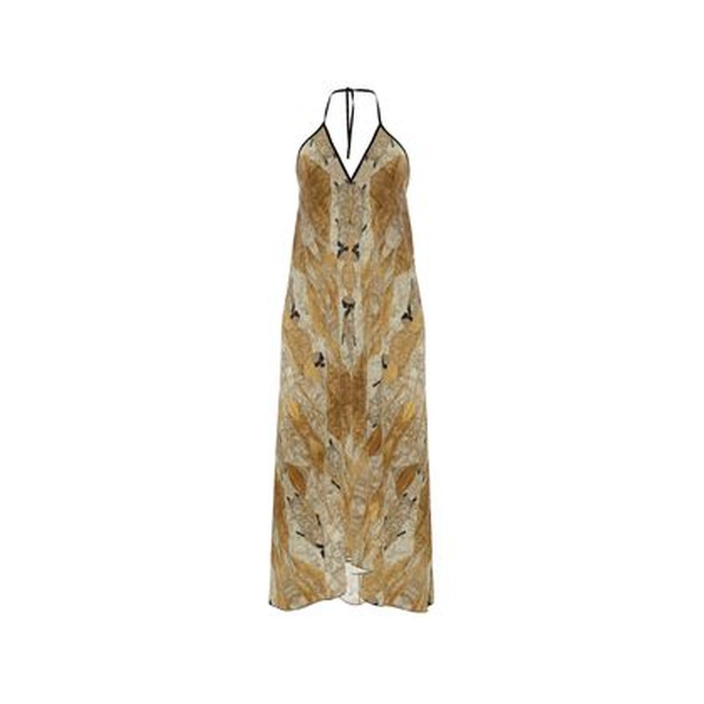 Felicéa Ohema Halterneck backless dress
