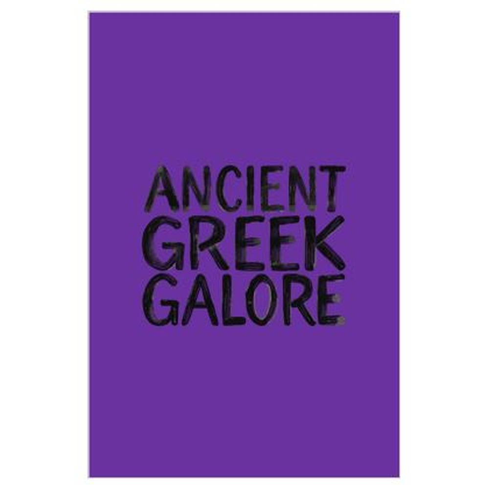 Felicéa Ancient Greek Galore Purple Venom Art Print